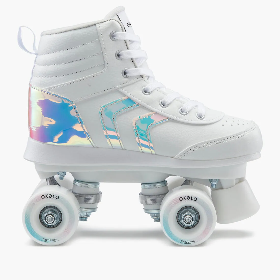 Kids' Roller Skates Quad 100 - Holographic