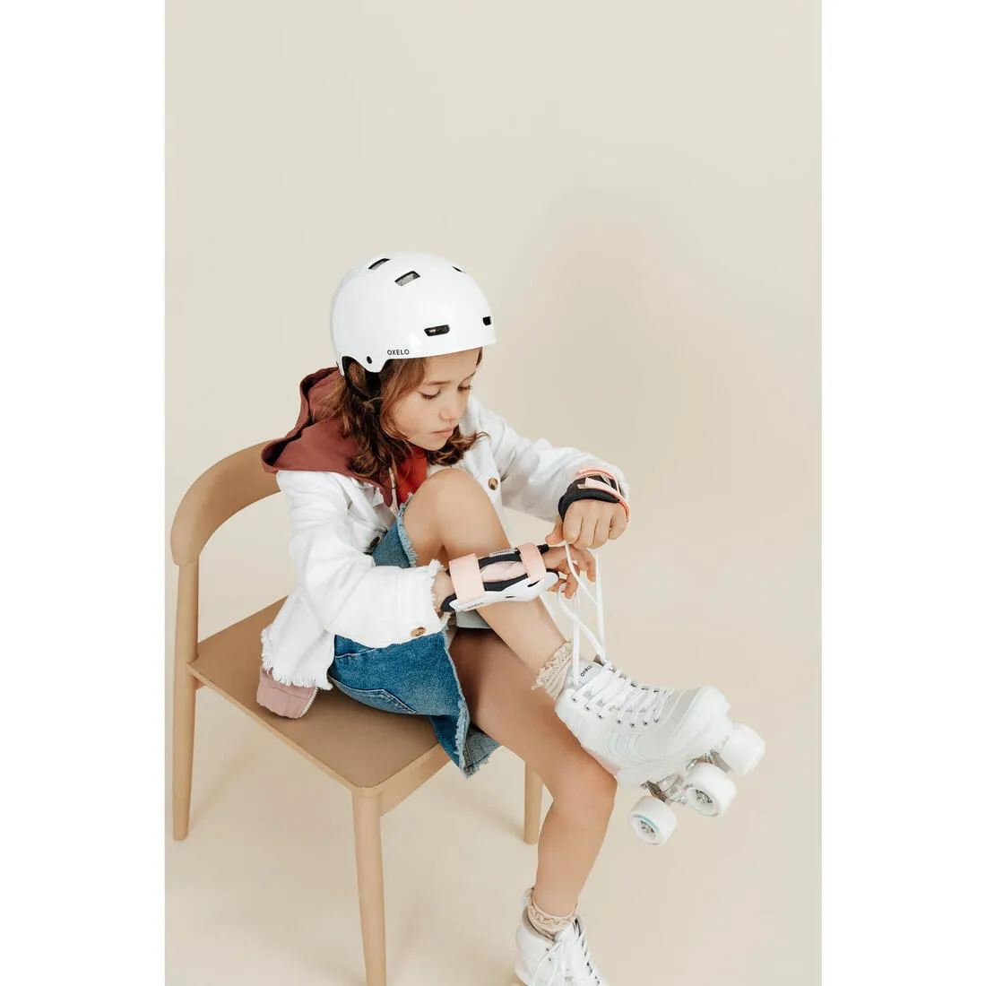 Kids' Roller Skates Quad 100 - Holographic
