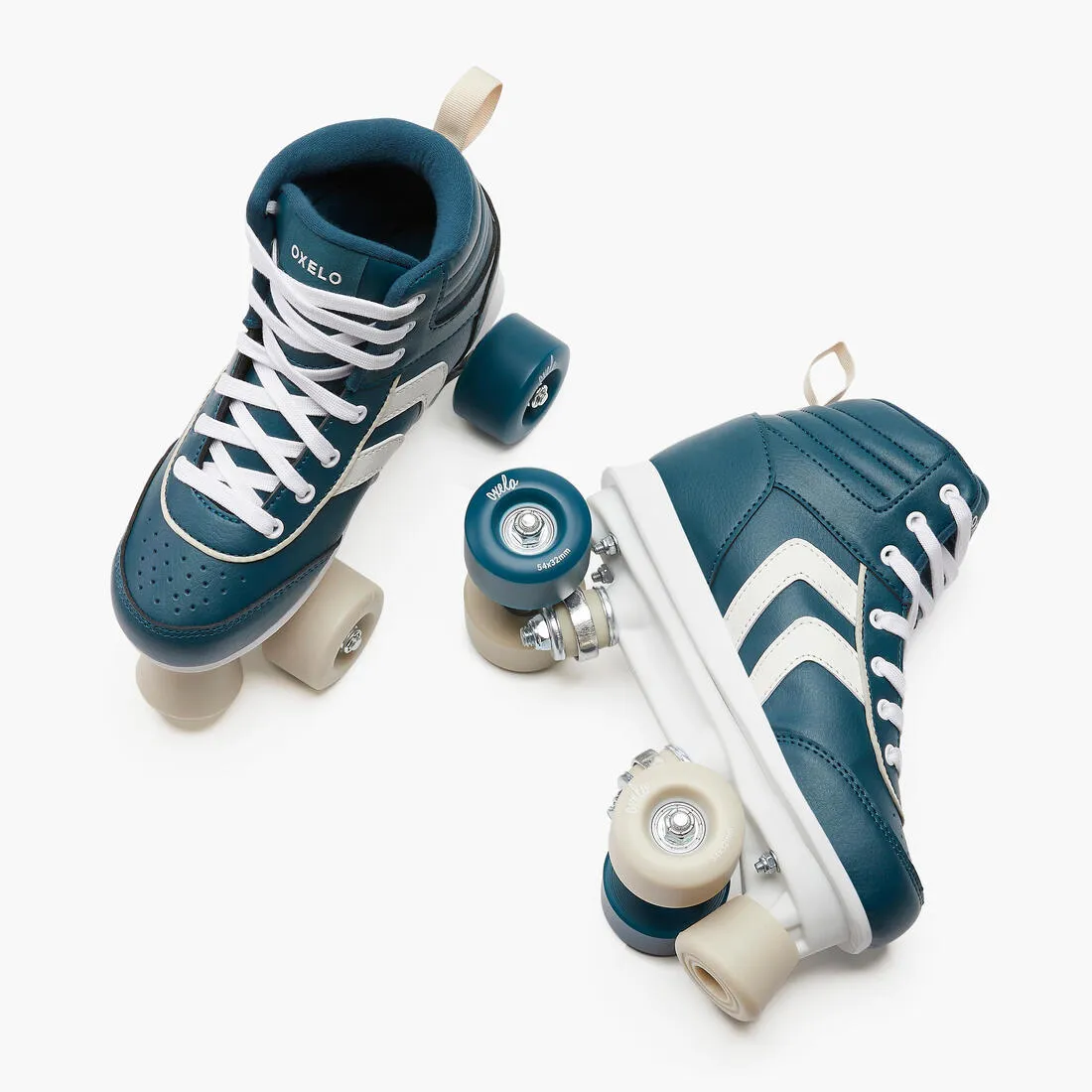 Kids' Roller Skates Quad 100 - Holographic