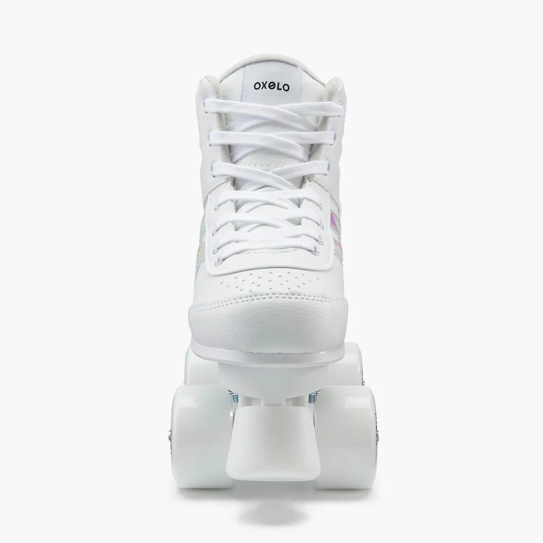 Kids' Roller Skates Quad 100 - Holographic