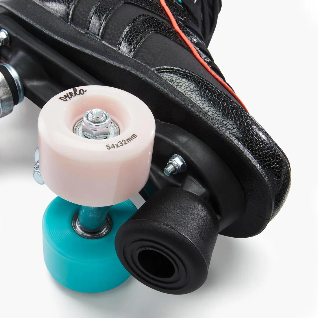Kids' Roller Skates Quad 100 - Holographic