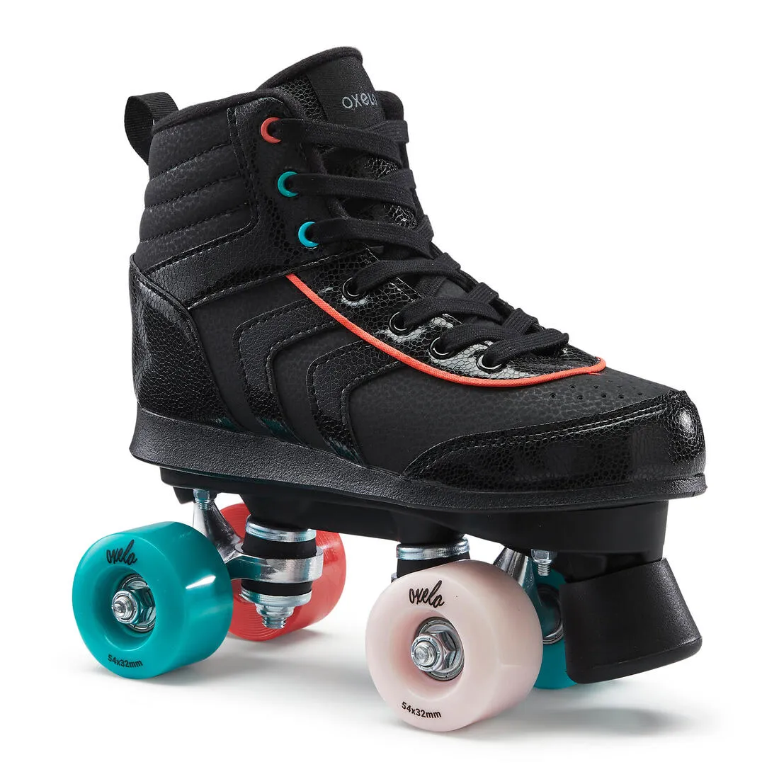 Kids' Roller Skates Quad 100 - Holographic