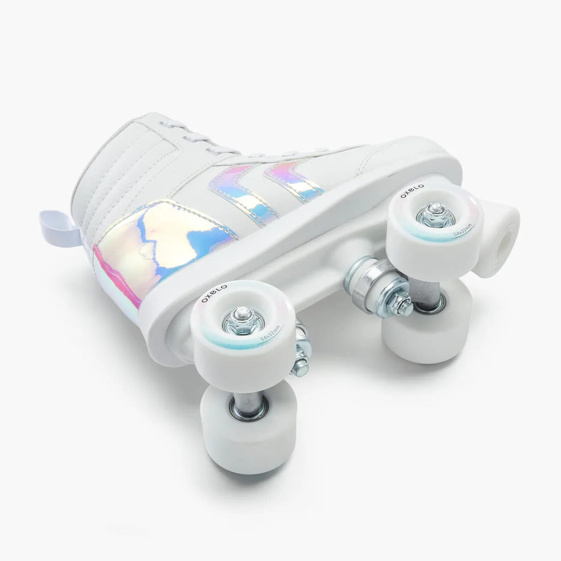 Kids' Roller Skates Quad 100 - Holographic
