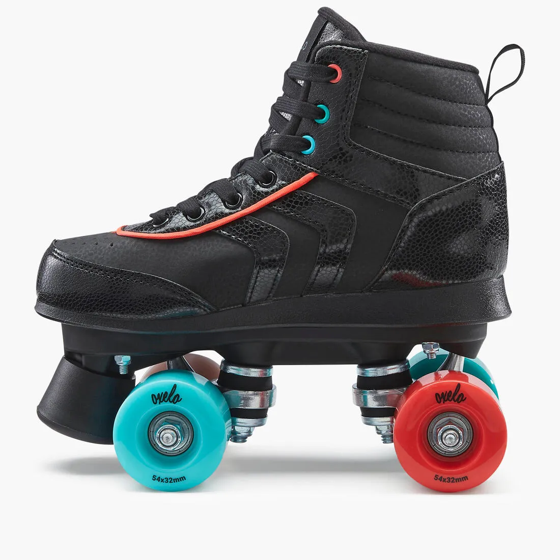 Kids' Roller Skates Quad 100 - Holographic