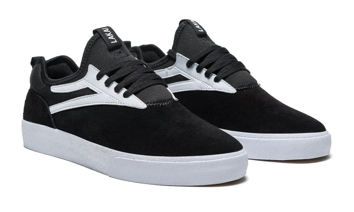 LAKAI SKATE SHOES: DOVER. Black Suede. Size 9.5