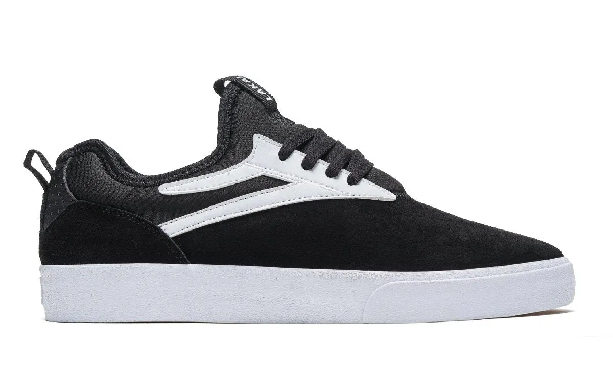 LAKAI SKATE SHOES: DOVER. Black Suede. Size 9.5