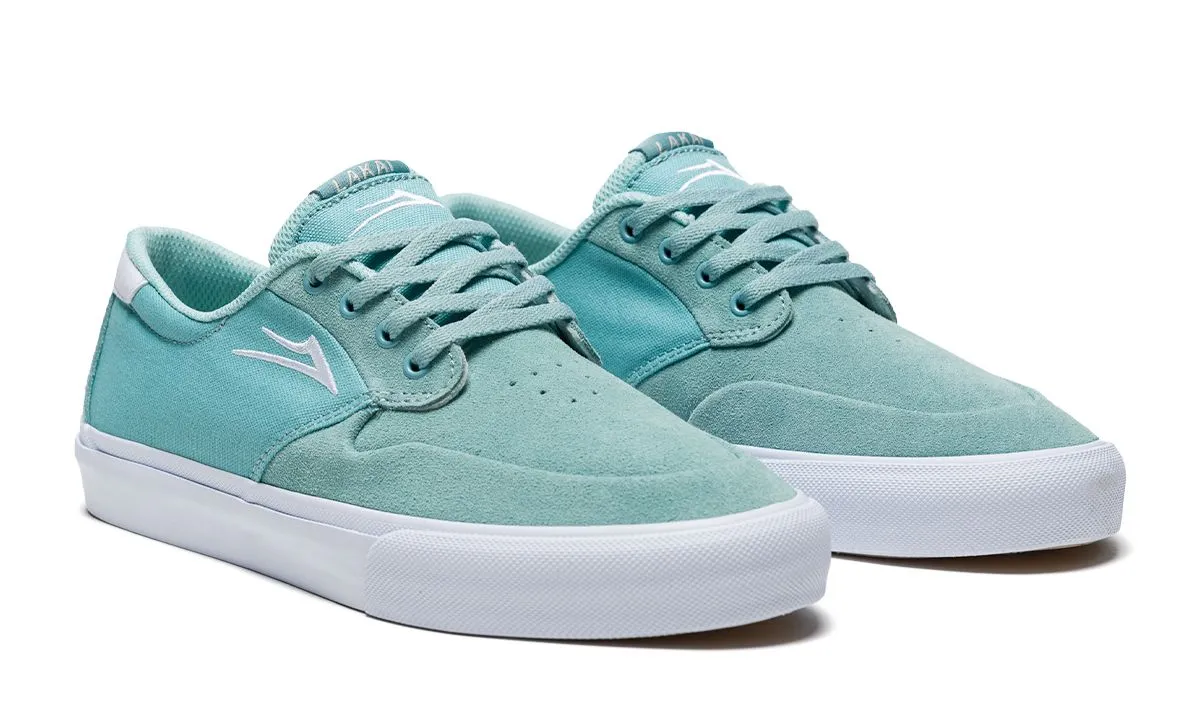 LAKAI SKATE SHOES: RILEY 3. Fog Suede. Sizes 7
