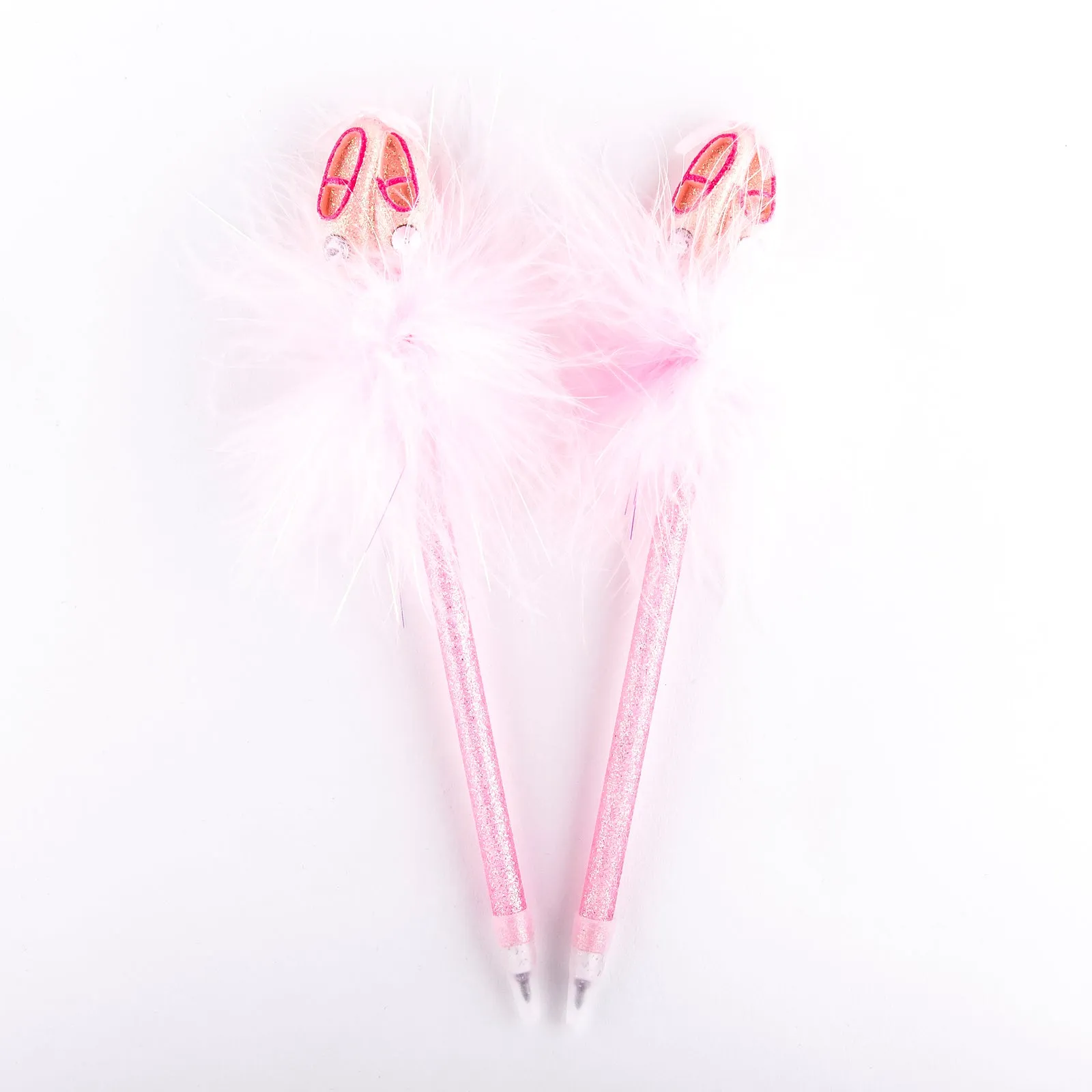 Mad Ally Fluffy Pen - Ballet Shoes