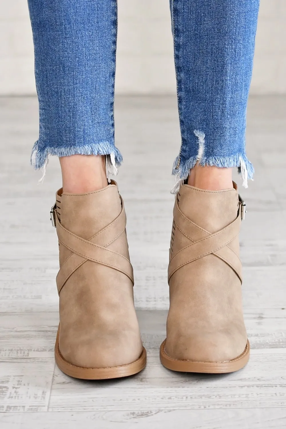 Marcel Booties ~ Stone
