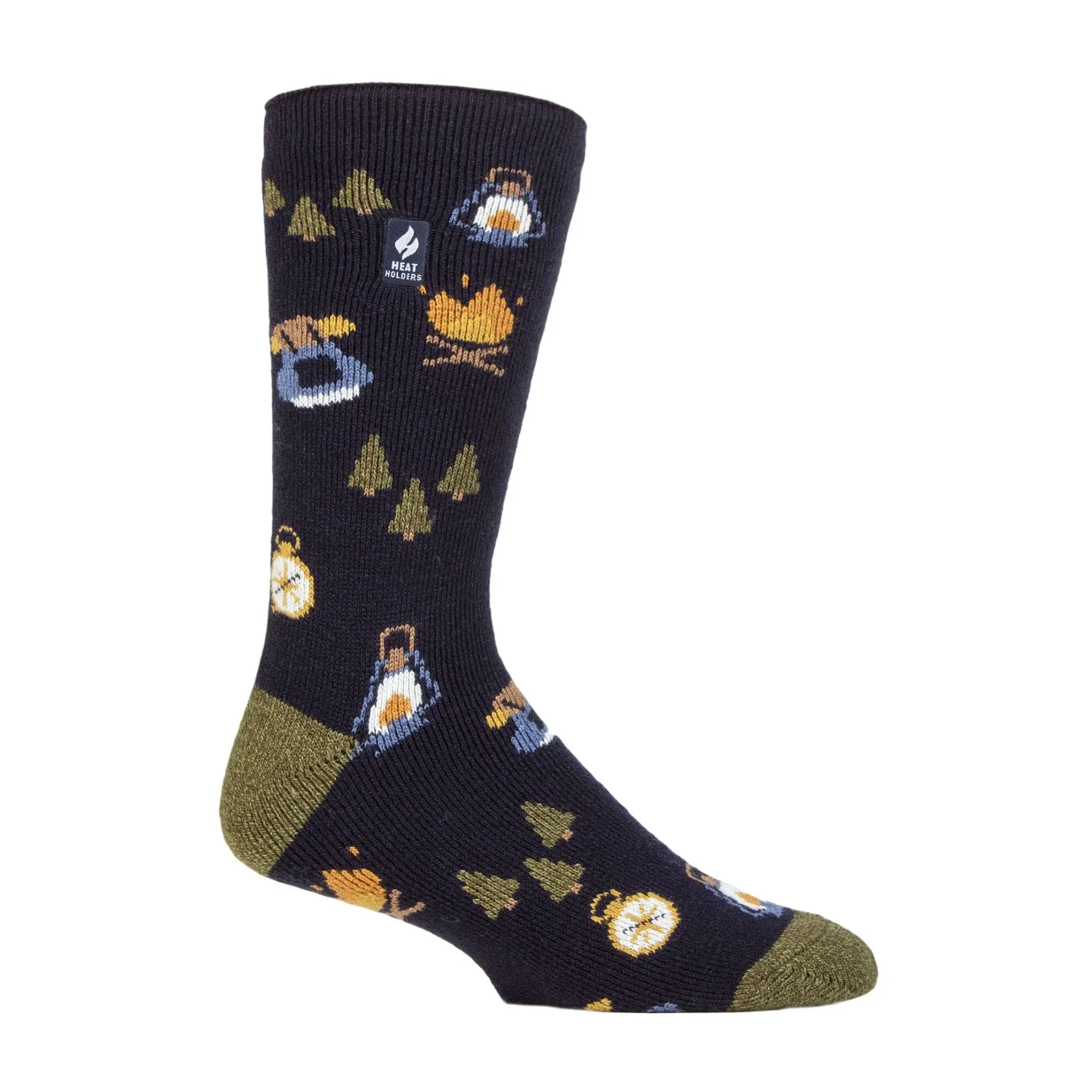 Mens Hobby Activity Patterned Lightweight Thermal Lite Socks