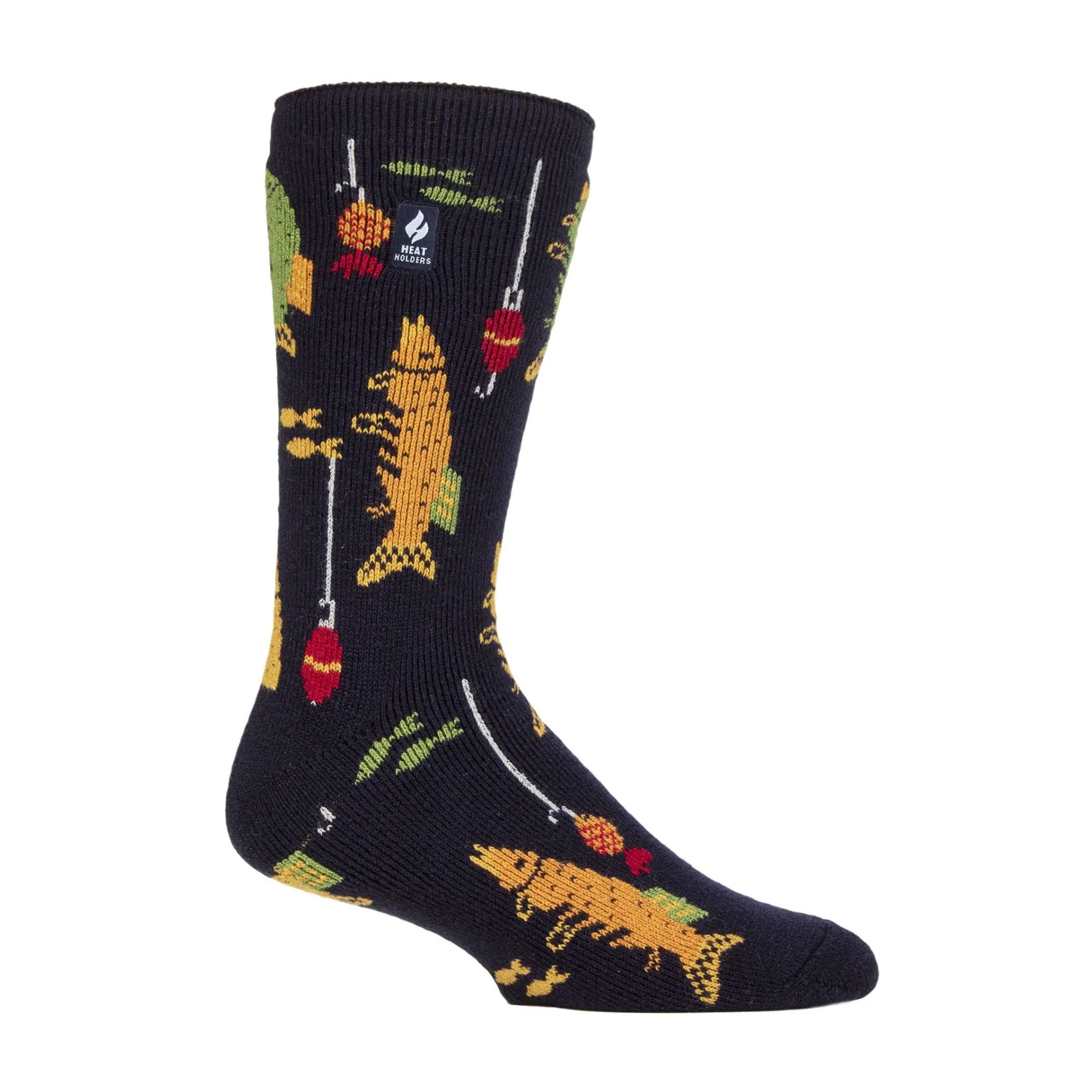 Mens Hobby Activity Patterned Lightweight Thermal Lite Socks