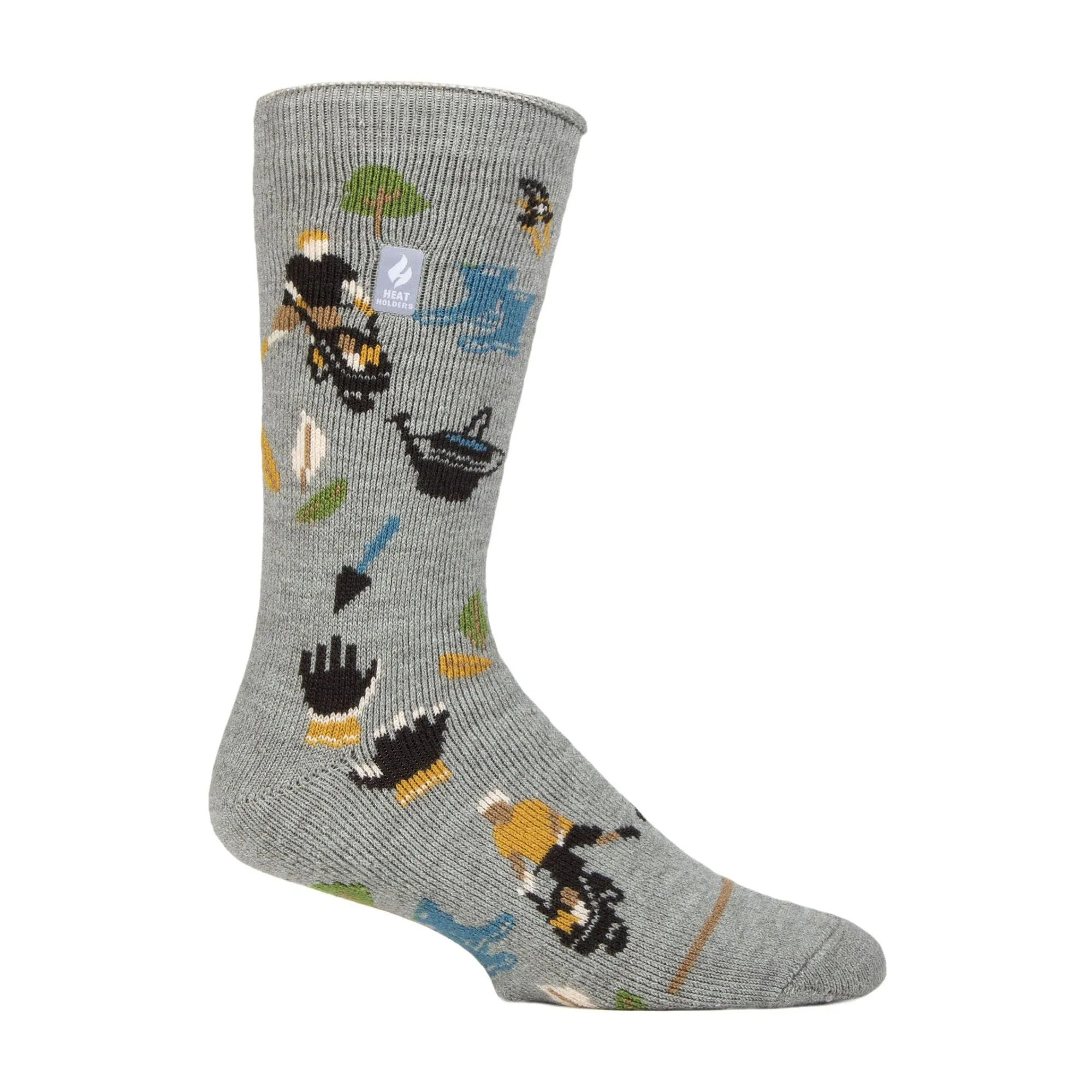 Mens Hobby Activity Patterned Lightweight Thermal Lite Socks