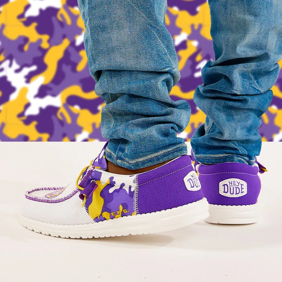Men's Wally Tri LSU - LSU Purple/Yellow