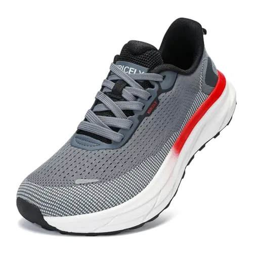 Men's Wide Toe Box Running Shoes | Zero Drop Shoes for Cross Trainer Trail Running
