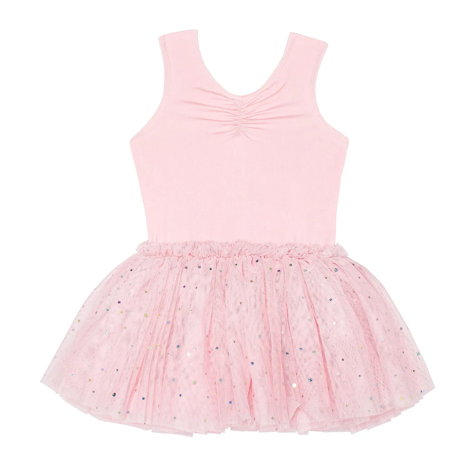 Minnie: Bow Back Short Tutu Dress in Pink