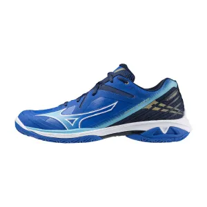 Mizuno Wave Claw 3 2024 Unisex Badminton Shoes (Mugen Blue/White/Pageant Blue)