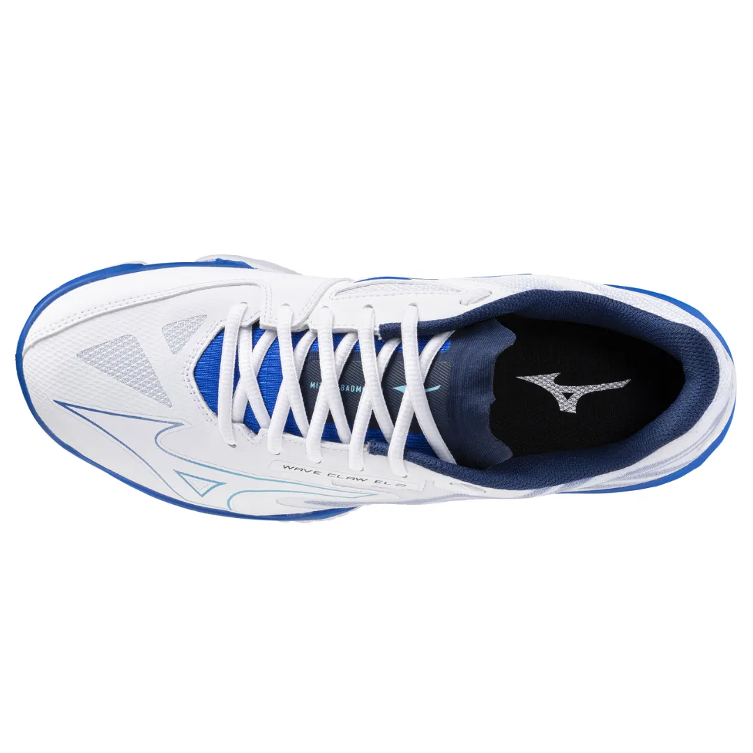 Mizuno Wave Claw EL 2 2024 Unisex Badminton Shoes (White/Mugen Blue/Estate Blue)