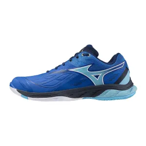 Mizuno Wave Fang 2 2024 Unisex Badminton Shoes (Mugen Blue/White/River Blue)
