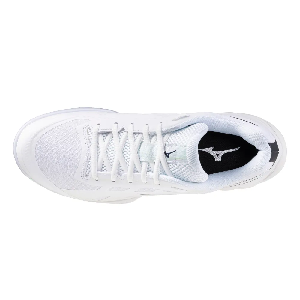 Mizuno Wave Fang EL 2 2025 Unisex Badminton Shoes (White/Salute/Neo Mint)