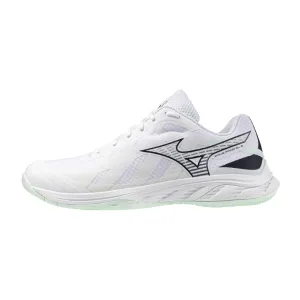 Mizuno Wave Fang EL 2 2025 Unisex Badminton Shoes (White/Salute/Neo Mint)