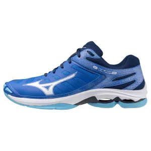 Mizuno Wave Voltage 2 2024 Unisex Volleyball Shoes (Seasonal Blue/White/Estate Blue)