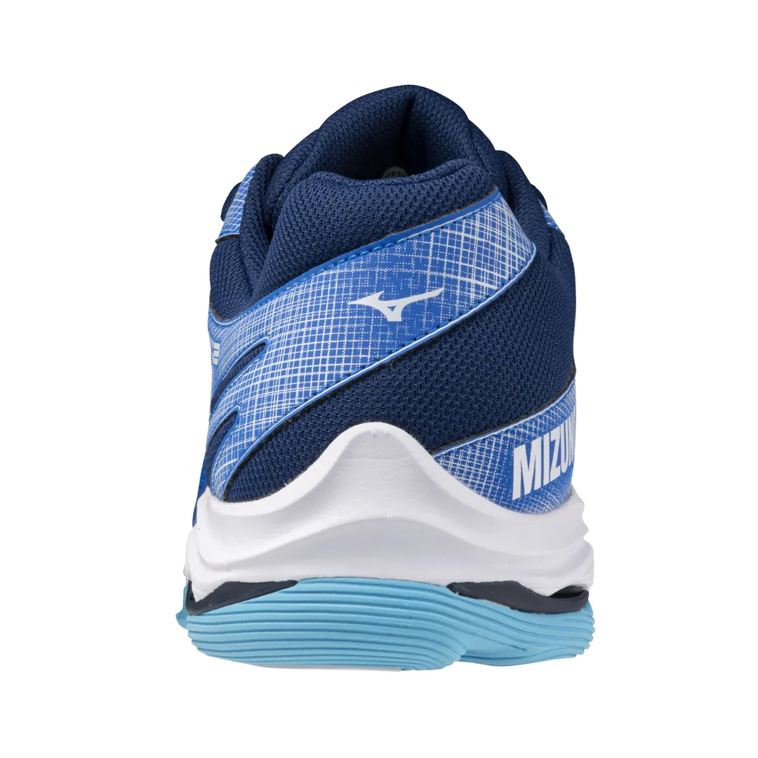 Mizuno Wave Voltage 2 2024 Unisex Volleyball Shoes (Seasonal Blue/White/Estate Blue)