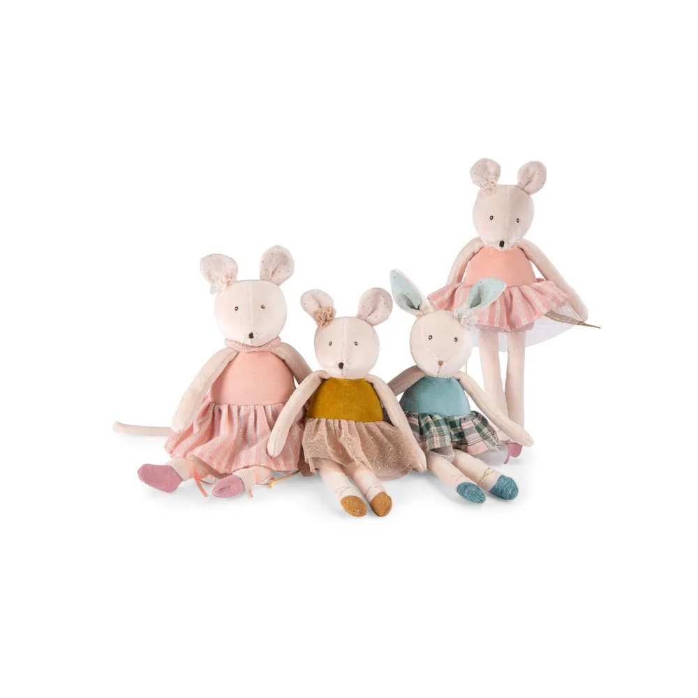 Moulin Roty Petite Ecole De Danse - Pink Mouse Doll