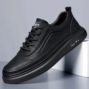 PrestigeWalk Italienische Leder Oxford Schuhe