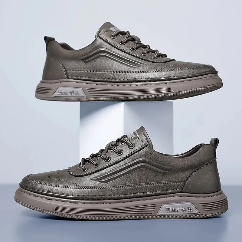PrestigeWalk Italienische Leder Oxford Schuhe
