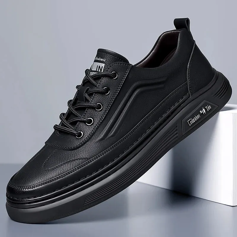 PrestigeWalk Italienische Leder Oxford Schuhe