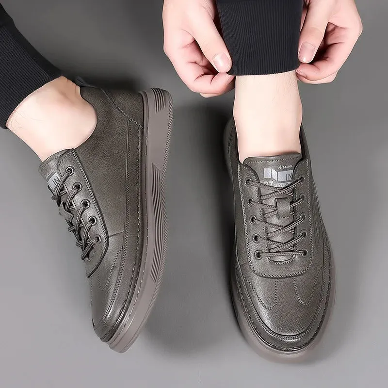 PrestigeWalk Italienische Leder Oxford Schuhe