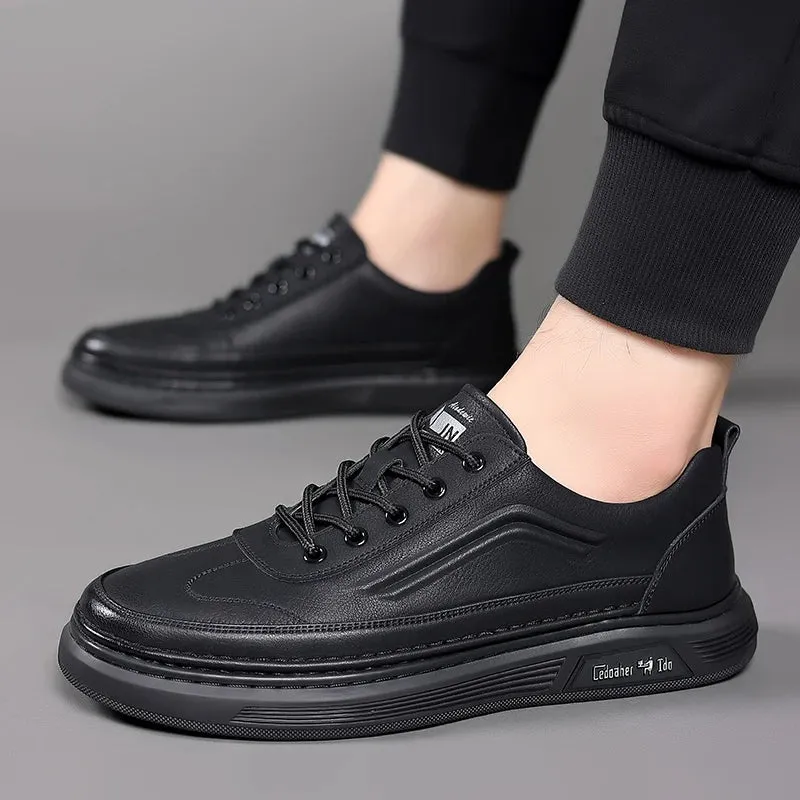 PrestigeWalk Italienische Leder Oxford Schuhe