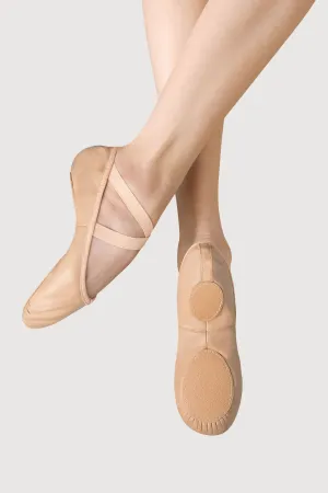 S0610G - Bloch Acro Leather Childrens Flat