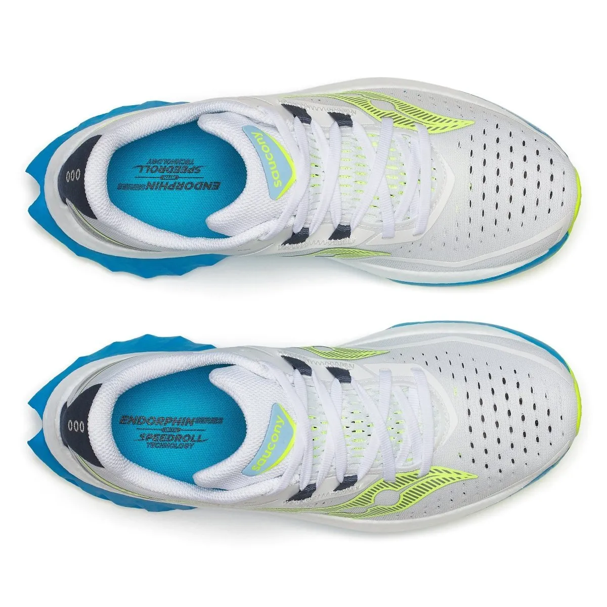 Saucony - Endorphin Speed 4 - White/VisiBlue - Women's