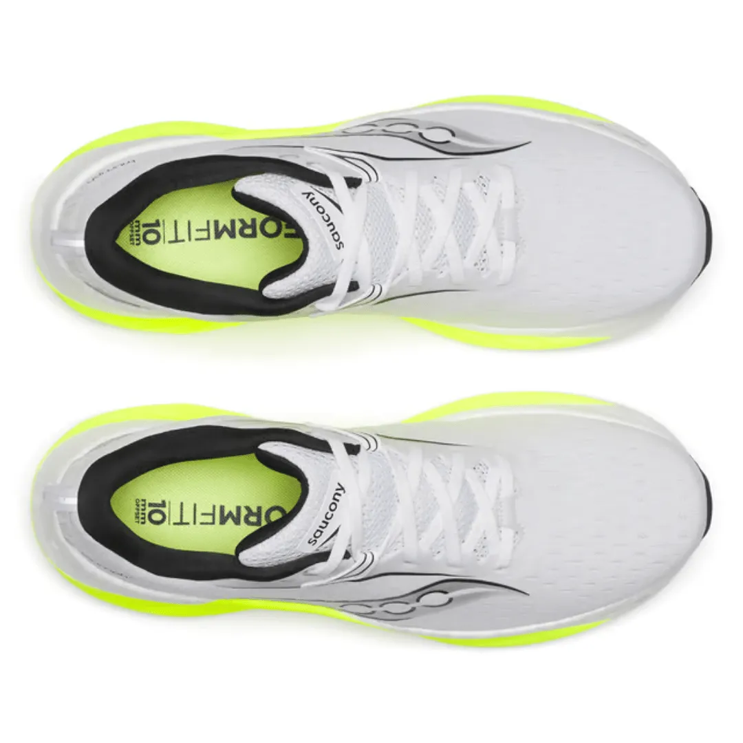 Saucony Triumph 22 - Men's White/Citron