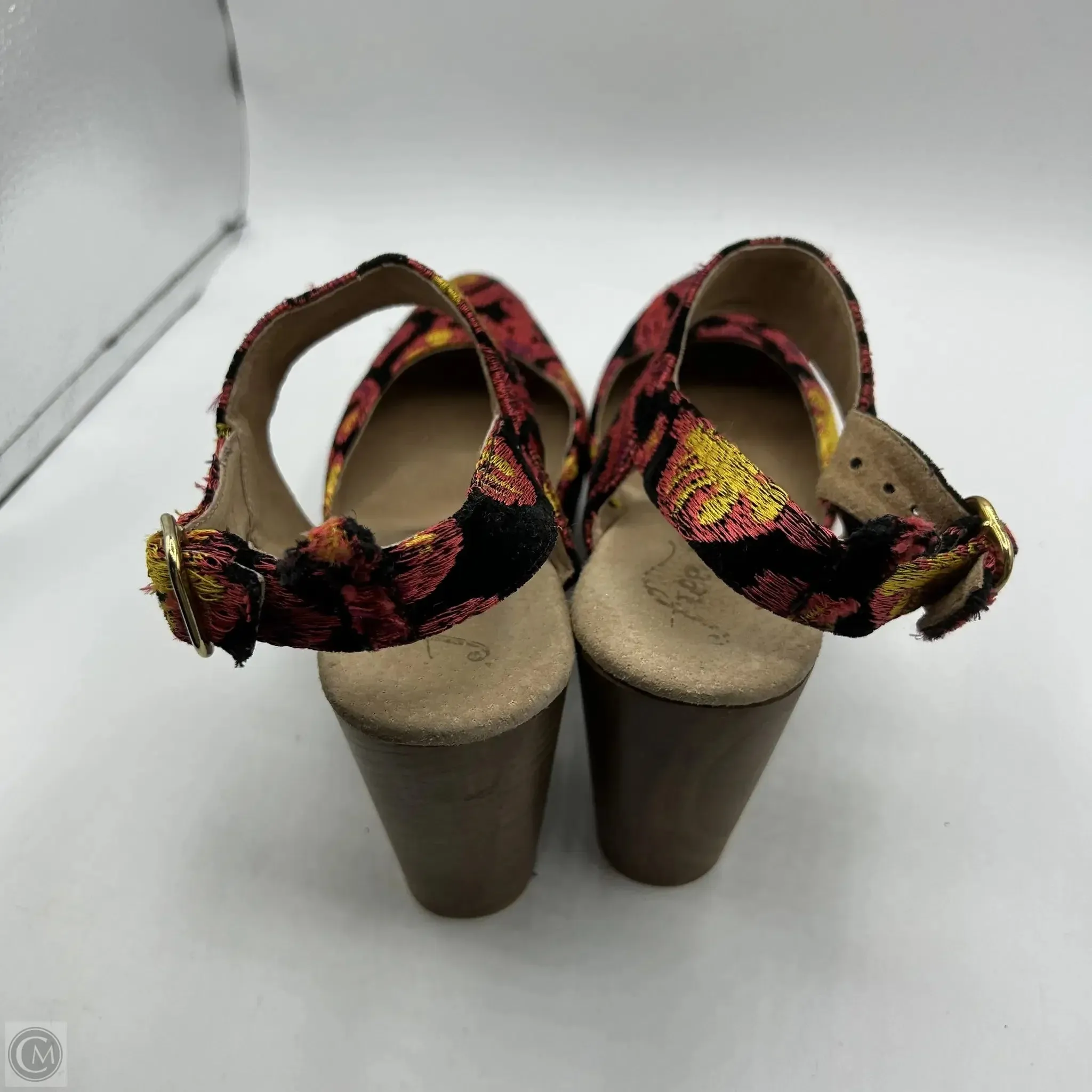 Shoes Heels Block By Free People In Pink, Size: 7
