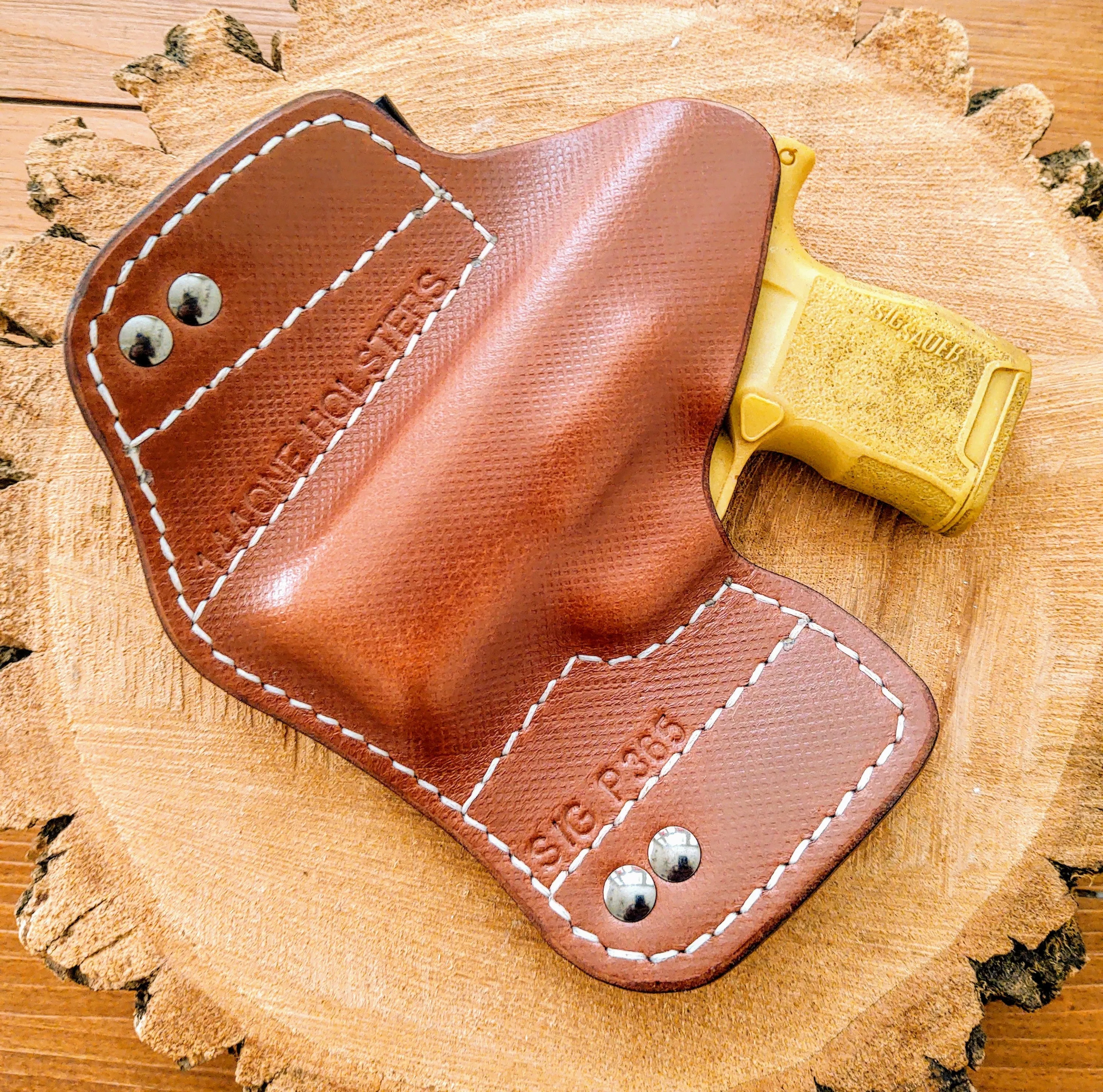 Sig Sauer P365 Sig P365 IWB Heavy-Duty Line Leather Holster