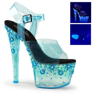 SKY-308UVMG  Blue Tinted TPU/Neon Blue