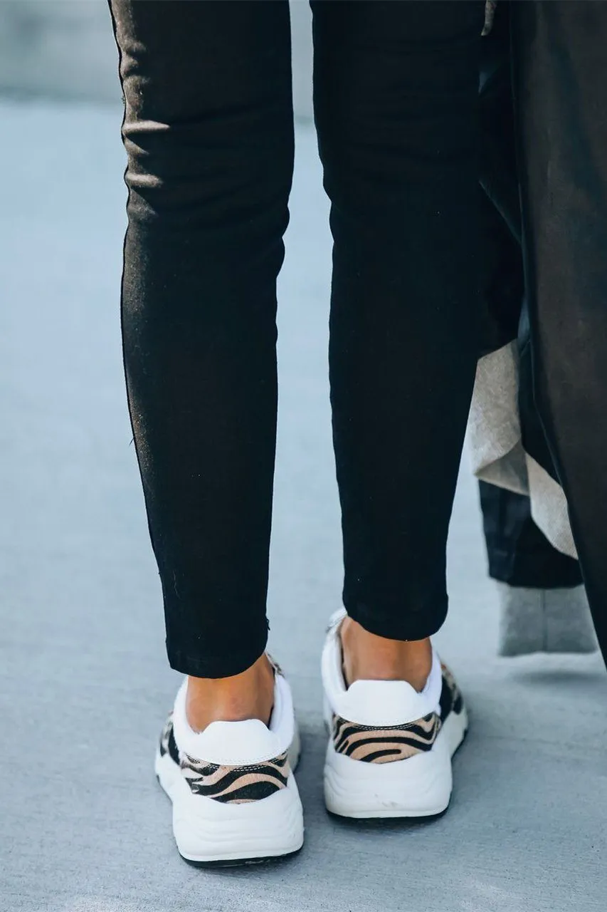 Spice Leopard Running Sole Sneaker