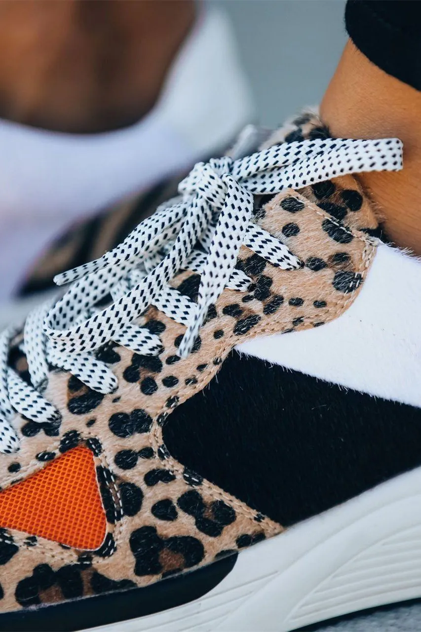 Spice Leopard Running Sole Sneaker
