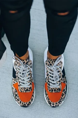 Spice Leopard Running Sole Sneaker