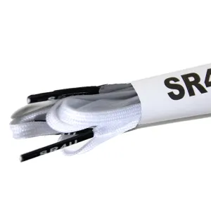 SR4U Standard White Laces