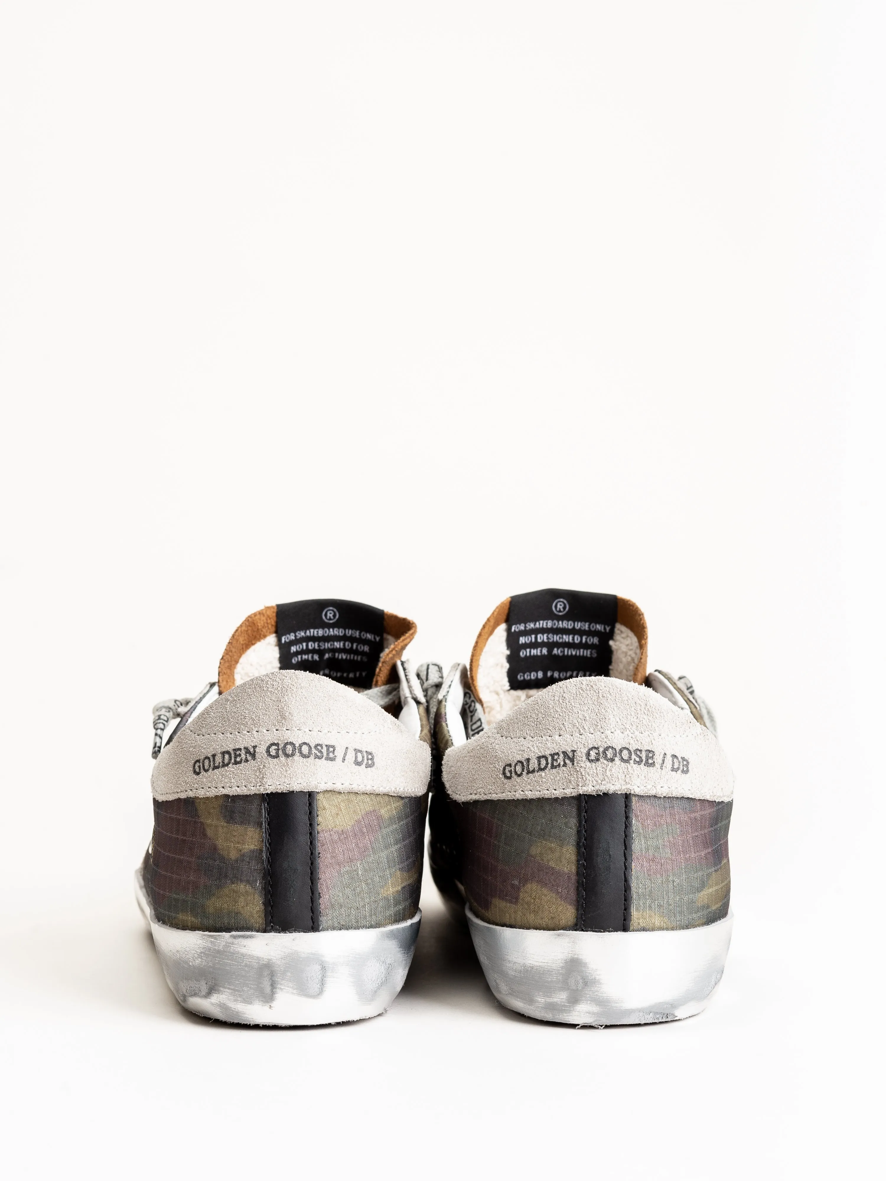 superstar sneaker - camouflage-coffee suede