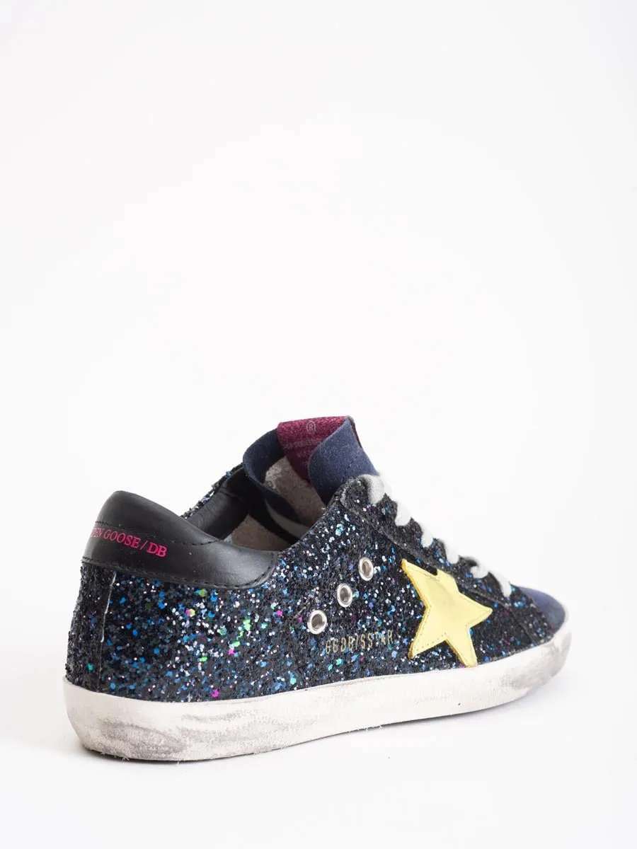 superstar sneaker - disco glitter
