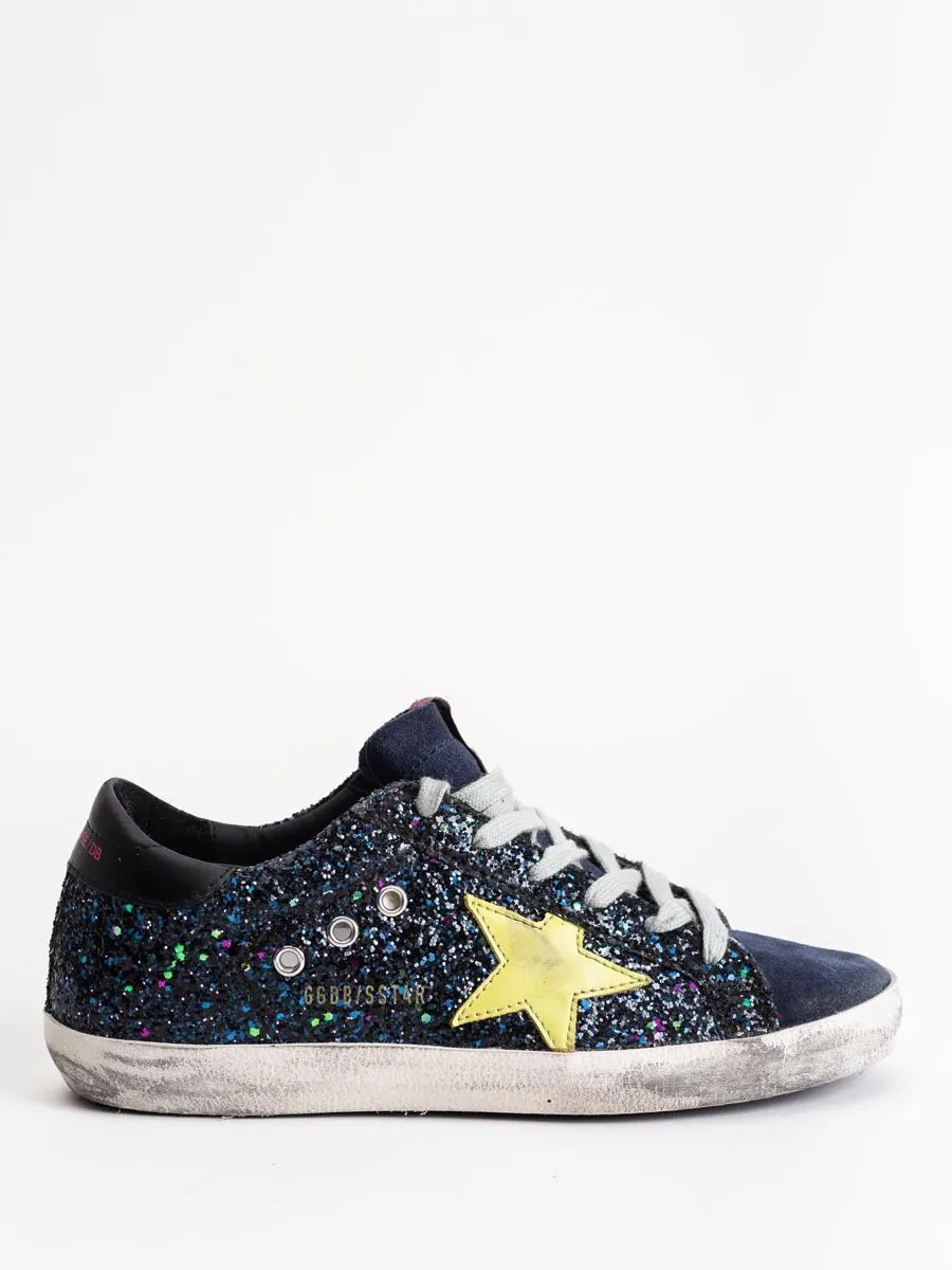 superstar sneaker - disco glitter