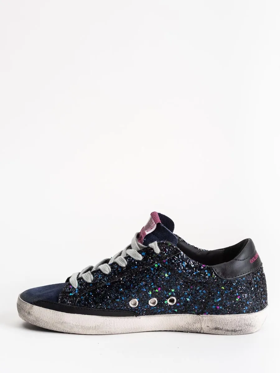 superstar sneaker - disco glitter