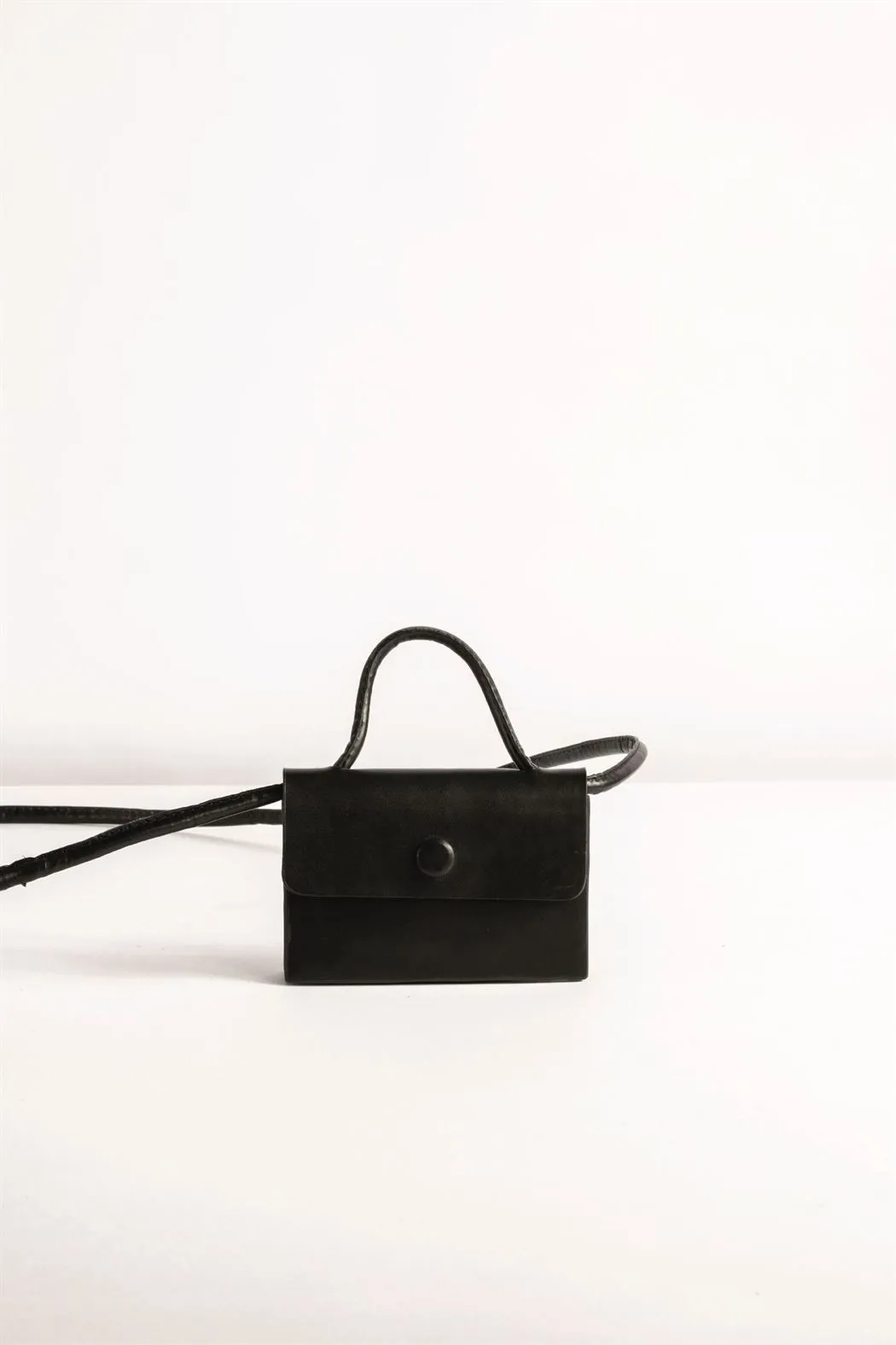 Tanned   I   Joe Mini      Black  TO/JM-BLK  I Leather Bag