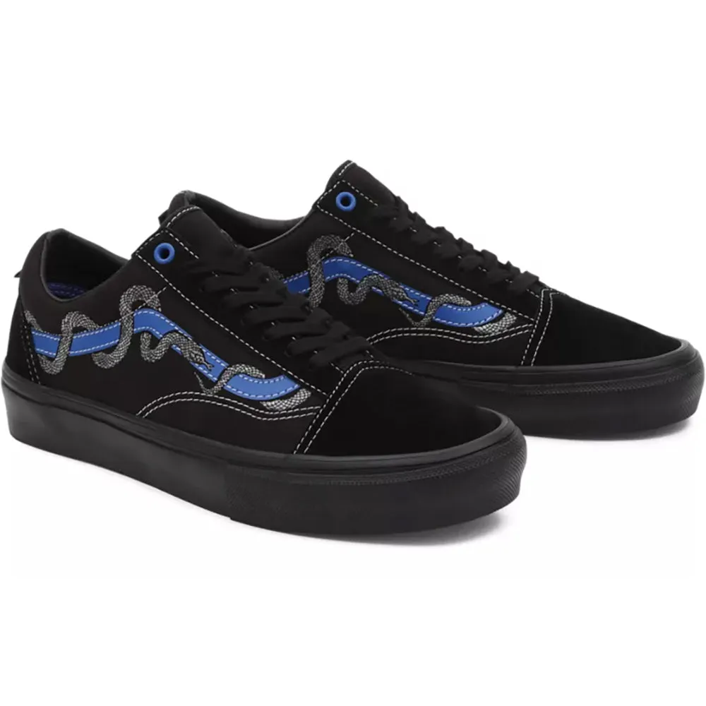 Vans Skate Breana Geering Old Skool Shoes Blue/Black