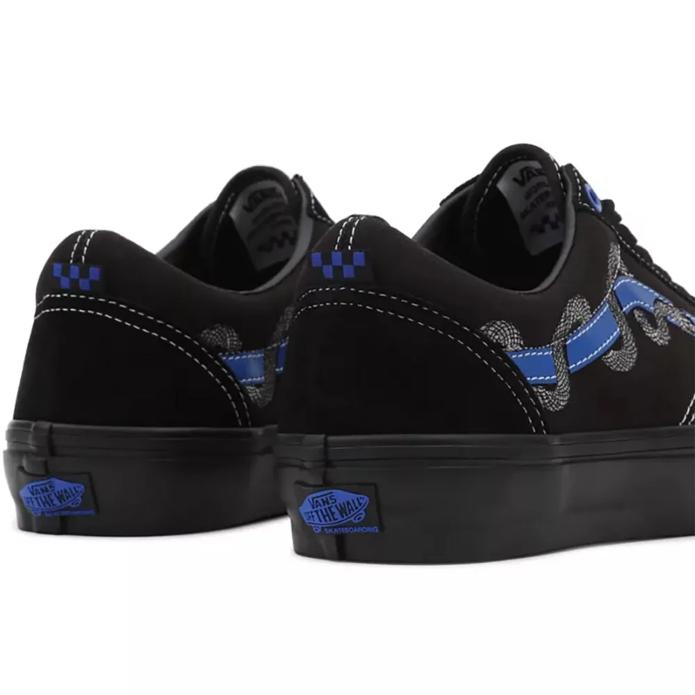 Vans Skate Breana Geering Old Skool Shoes Blue/Black