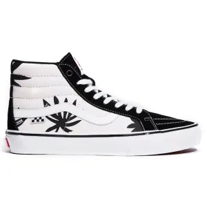 Vans Skate Sk8 Hi Reissue Grosso '84 Blk/Palms Check Shoes